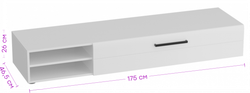 Тумба Кёльн 1750 дуб сонома 175х47х26