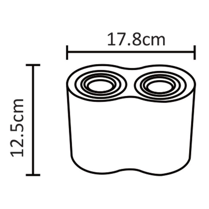 Накладной светильник Arte Lamp A5644PL-2SI