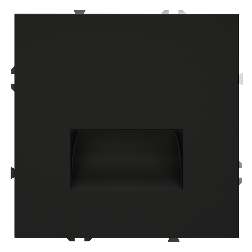 Подсветка светодиодная встраиваемая VOLTUM S70, (черный матовый)