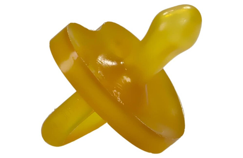 Соска GOLDI в форме сердца, натуральный цвет, размер SL, 3-24 месяца.