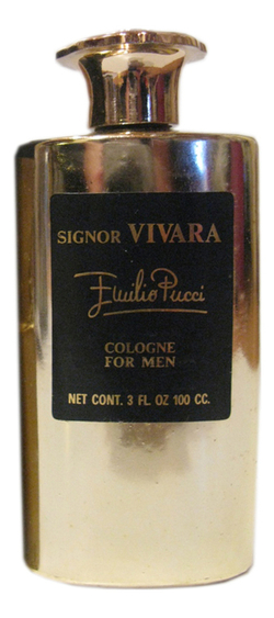 Emilio Pucci Signor Vivara Винтаж