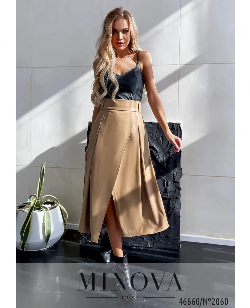Юбка 2060-бежевый Minova