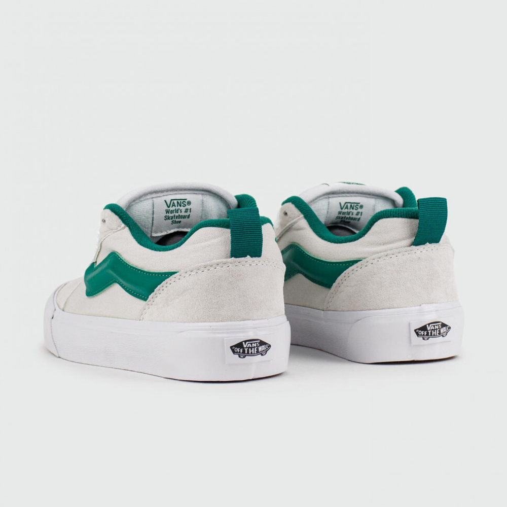 кеды Vans Knu Skool Grey / Green / White Wmns