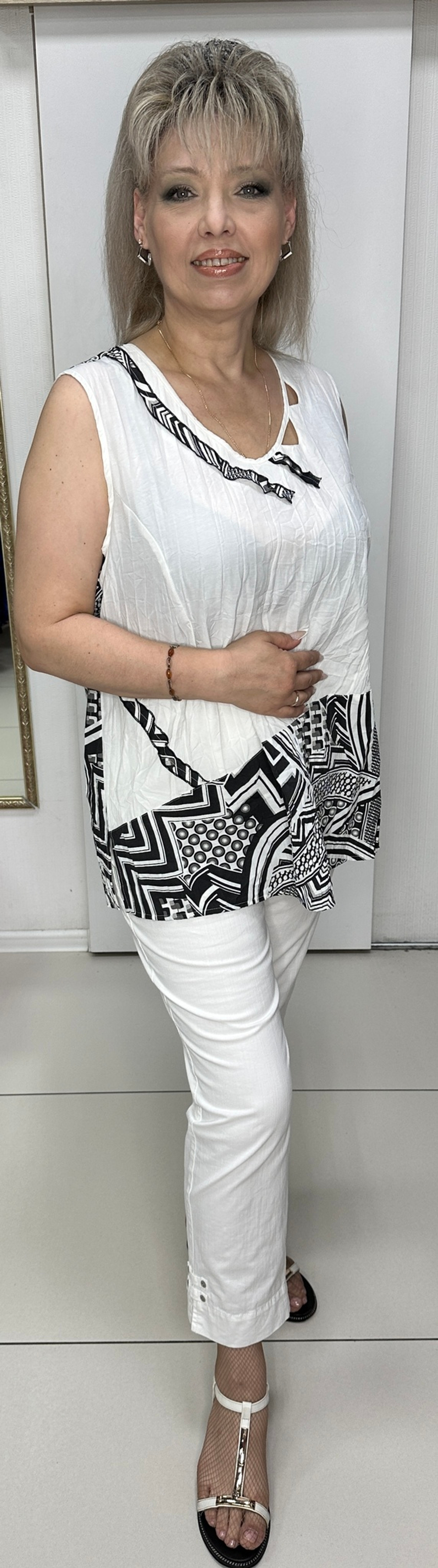 Майка комбинированная, жатка