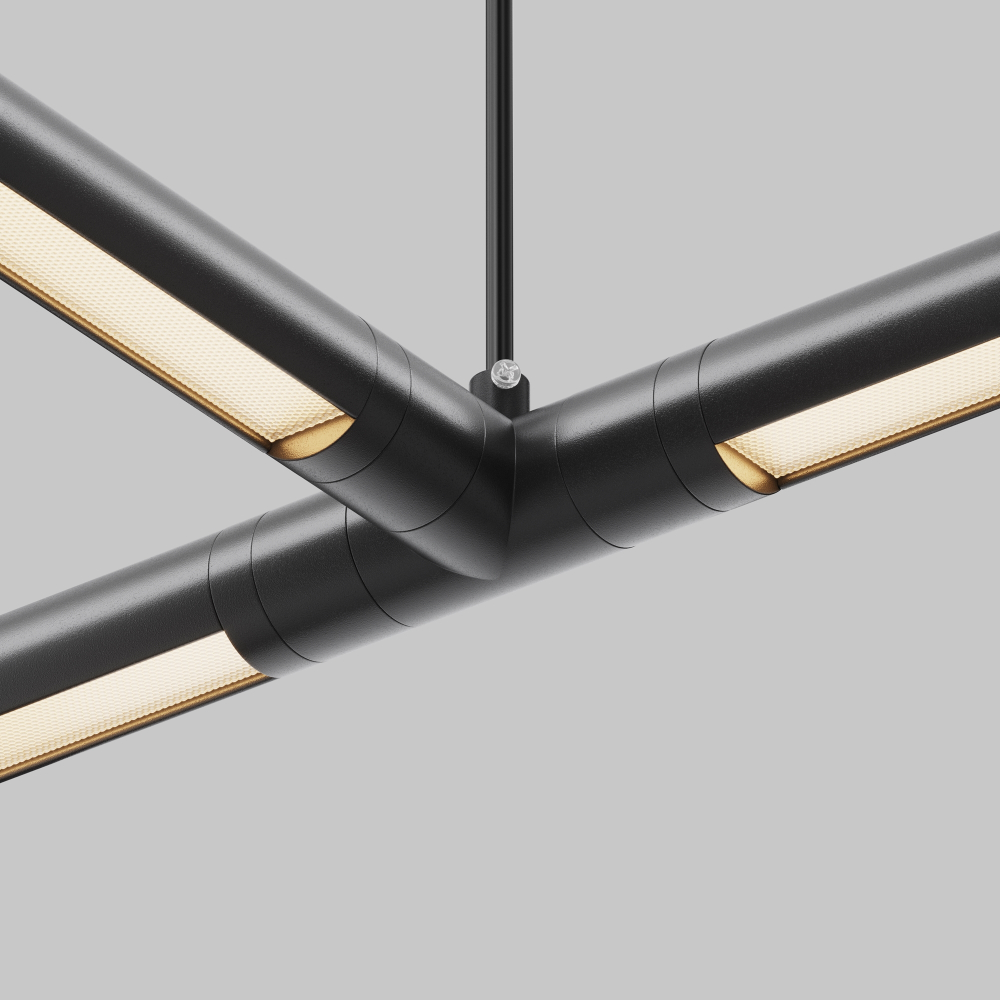 T-образный плоский коннектор для системы с вводом питания Maytoni SHELF CA015TC-P-B