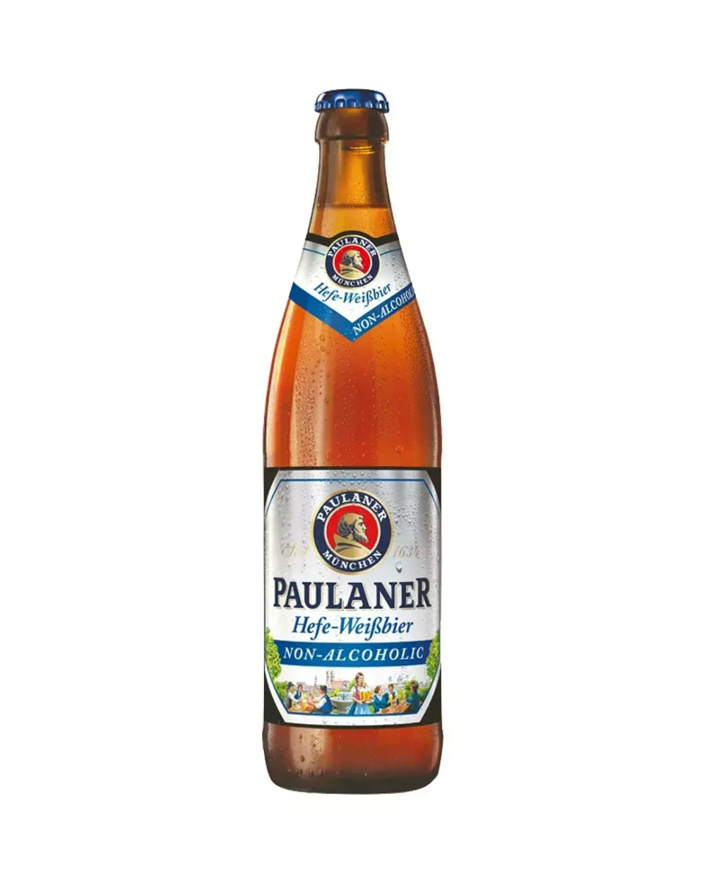 Paulaner Hefe-weissbier Naturtrub non-alcoholic 0,5 л.