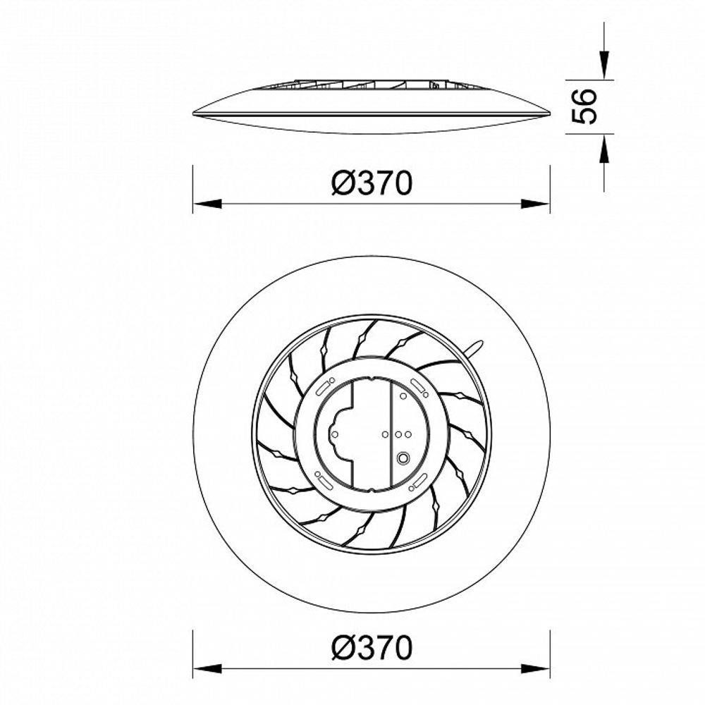 Накладной светильник Mantra SLIM 8691