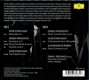 Daniil Trifonov, Mariinsky Orchestra, Valery Gergiev / Scriabin, Stravinsky, Prokofiev: Silver Age (2CD)