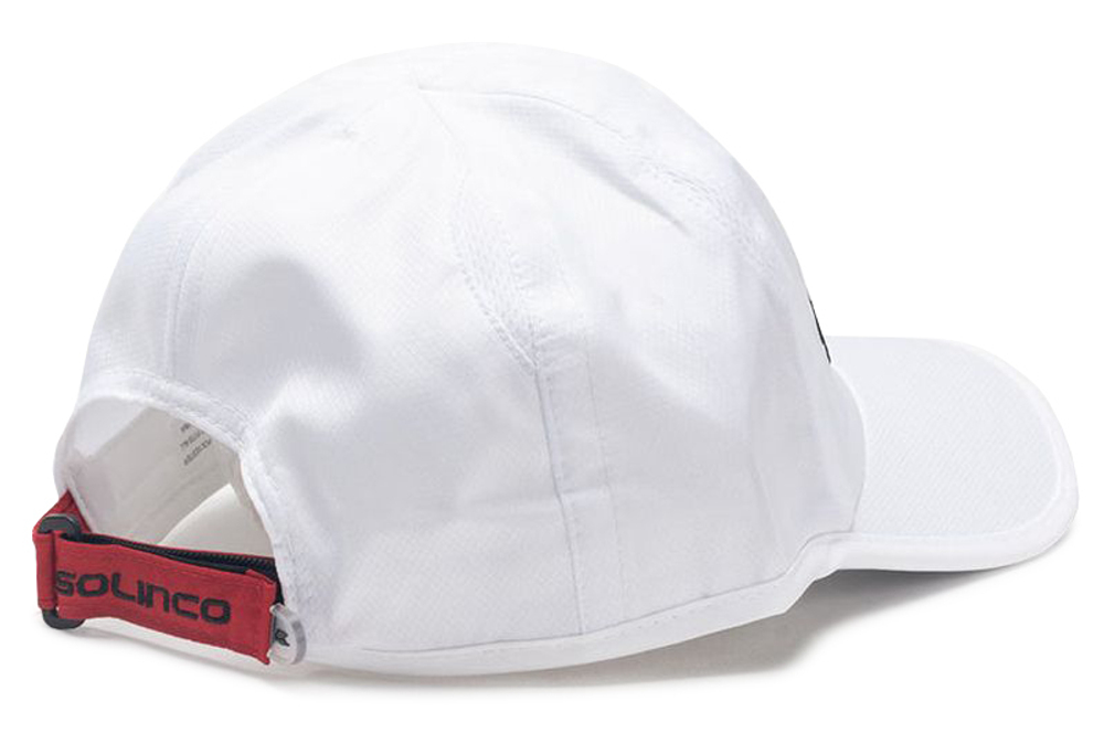 Теннисная кепка Solinco High Performance Cap - white