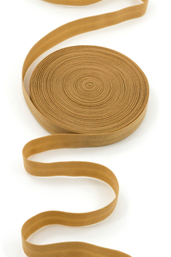 Бейка эластичная 15 мм матовая загорелый телесный