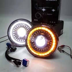 Фары Нива 4х4/Легенд в стиле Jeep Wrangler III