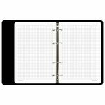 Тетрадь на кольцах А5 (180х220 мм), 80 л., под кожу, BRAUBERG VISTA, "Military", 112134