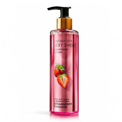 Гель для душа с феромонами Strawberry Paradise 200 мл