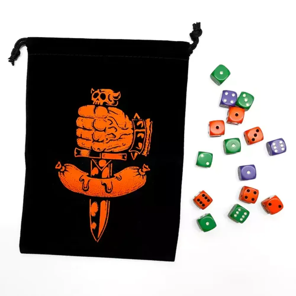 (Бронь) Dungeon Degenerates: Hand of Doom – Dice Bag With Dice