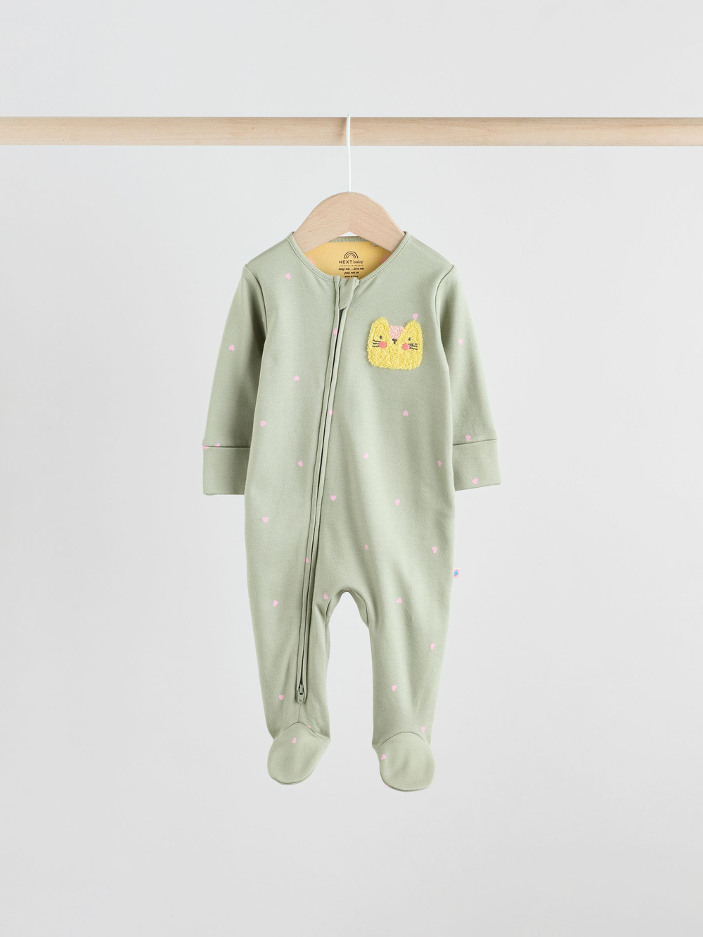 Комбинезон / Cлип для малышей Next AY5-787, 5 шт., Розовый, Синий, Желтый