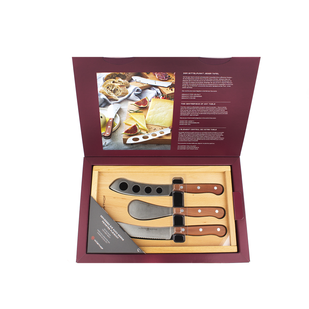 Набор ножей для деликатесов 3шт Wuesthof Charcuterie set