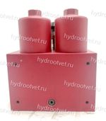 WKDFDKBN/HC60QLC5D1.X/-L24 - Напорный фильтр гидравлический сдвоенный модели DFDK тонкость фильтрации 5 мкм, типоразмер 60, вид присоединения: резьба G3/4, материал корпуса - чугун, рабочее давление до 315 бар, визуально-электрический (лампа с напряжением 24В) индикатор загрязнения