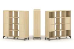 Style Project Набор стеллажа 1 сторон., 4 яр. SN.NS-441  1488*400*1615