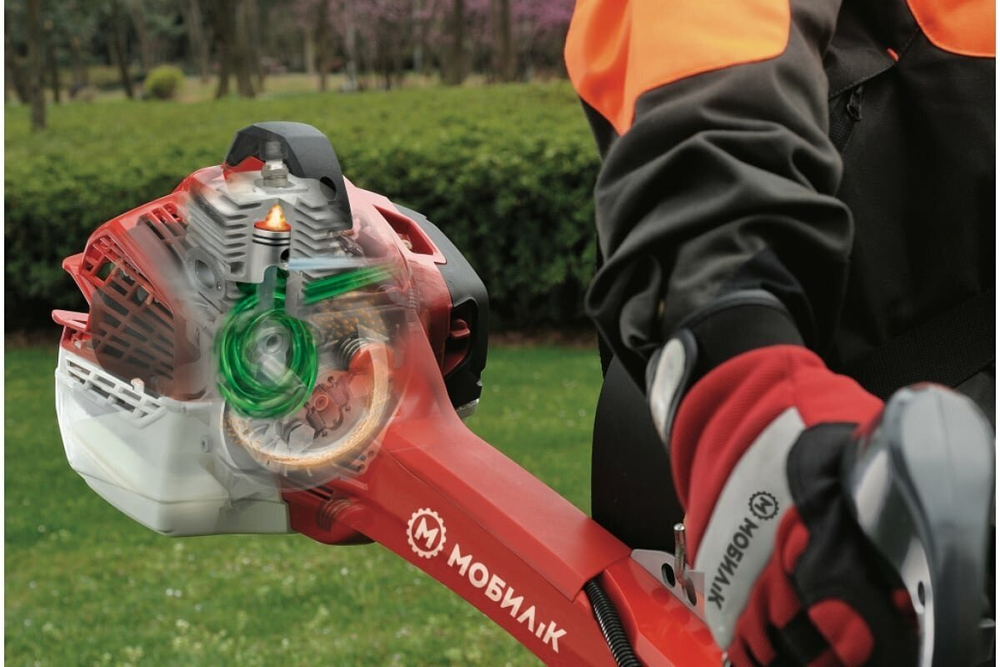 Мотокоса МОБИЛ К XT142C ПРЕМИУМ 24 куб.см., 1 л.с., леска, 4,3 кг, Comfort(MBK0023865)