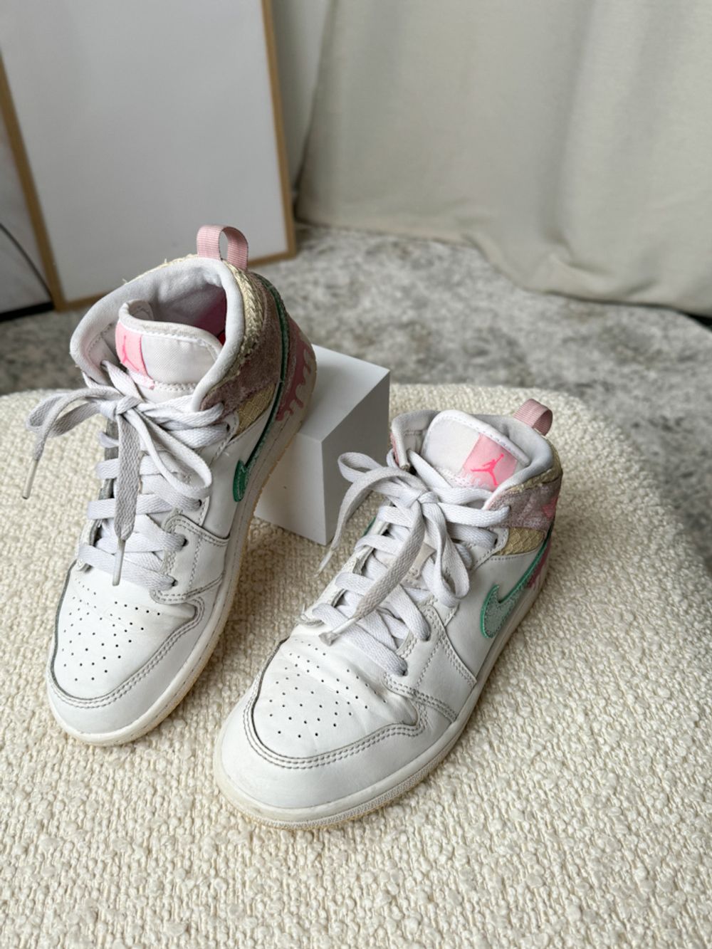 Кожаные кроссовки Nike, 34