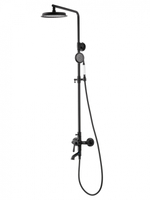 Душевая система WONZON & WOGHAND STEAM, Черный матовый (WW-88739008-MB)