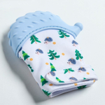 Прорезыватель рукавичка «Ежик», на липучке, цвет МИКС 4328486