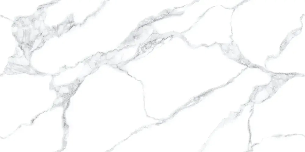 Керамогранит Alma Ceramica GFA114IML07R Imola 114x57 белый матовый под мрамор