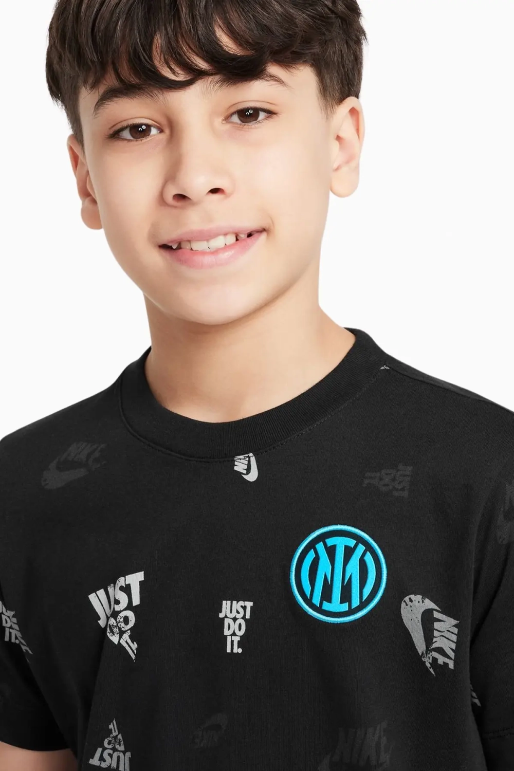 Футболка Nike Inter Milan 25/26 Just Do It Tee Junior - черный