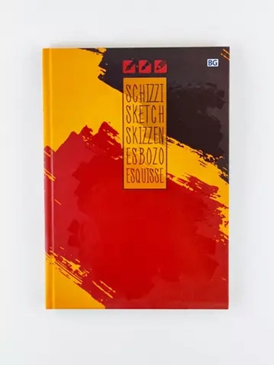 Скетчбук А5 переплёт твёрдый 80л. "Book off Sketch"