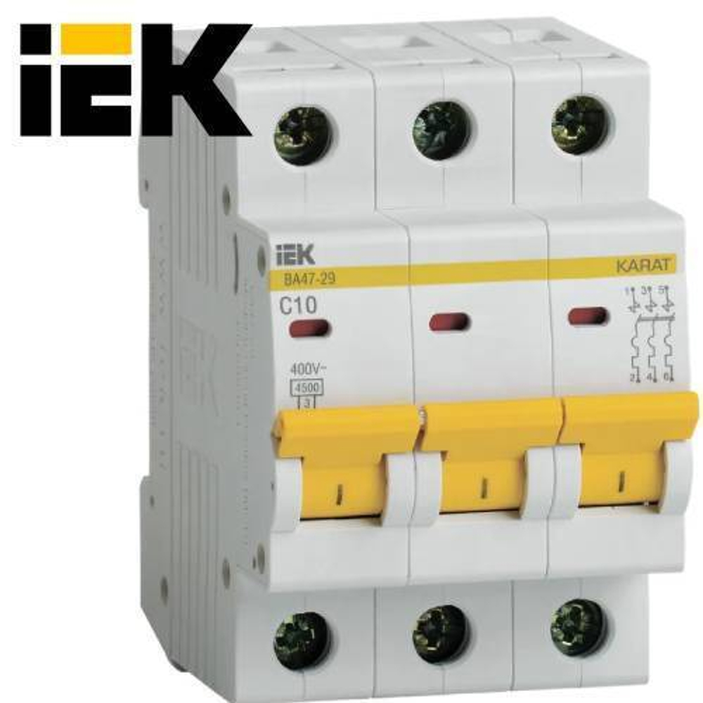 Автоматический выключатель IEK 3-Р 10А