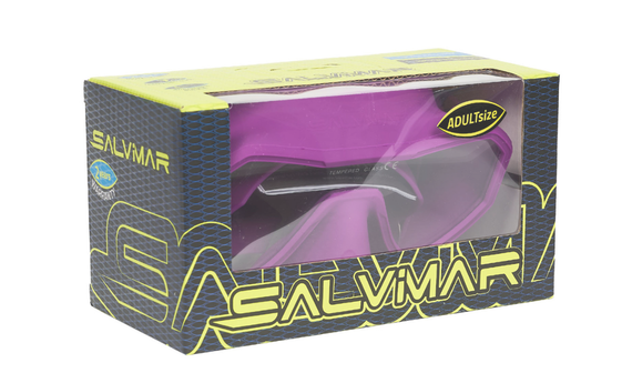 Маска Salvimar NEO, пурпурная, АНТИФОГ