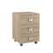 Тумба подкатная с 3 ящиками Solid 42x45x62