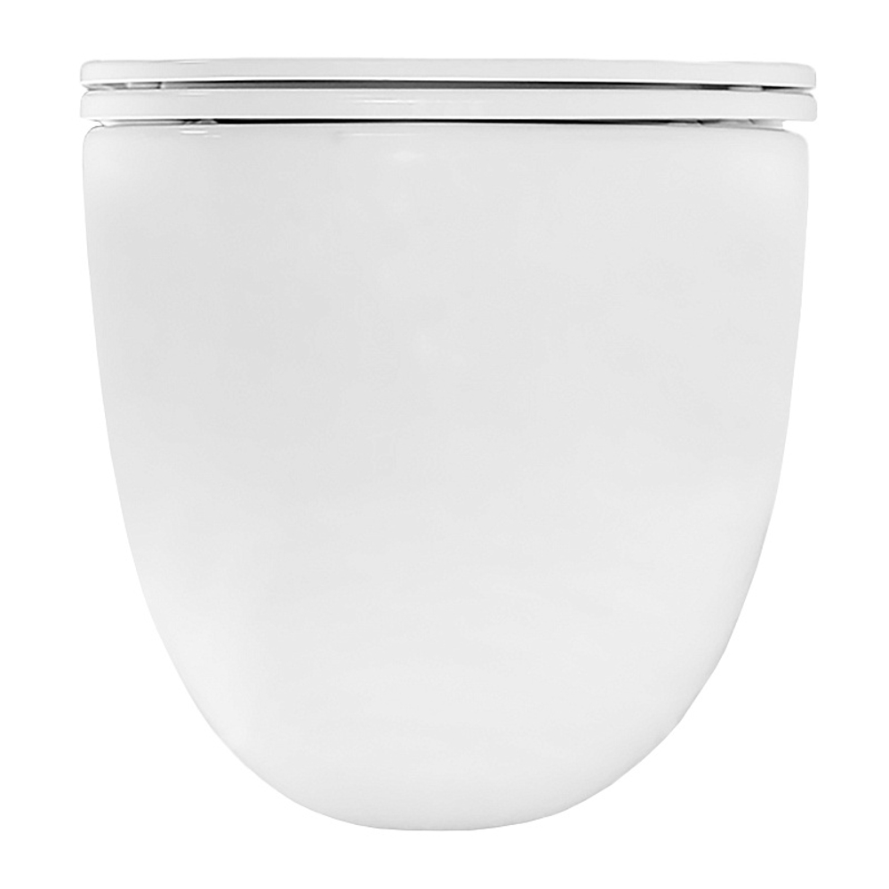 Унитаз подвесной Azario FOTE 340х480х350 безободковый, слив "Скрытое Торнадо", с быстросъемным сиденьем микролифт (AZ-116-UQ3)