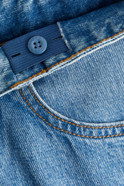 H&M Джинсы свободного кроя на подкладке, синий