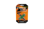 Колодки тормозные TRIX, для V-br, 70мм, резьбовые, с шайбами и гайками, комплект -2шт., зелёные, индивидуальная упаковка (250)