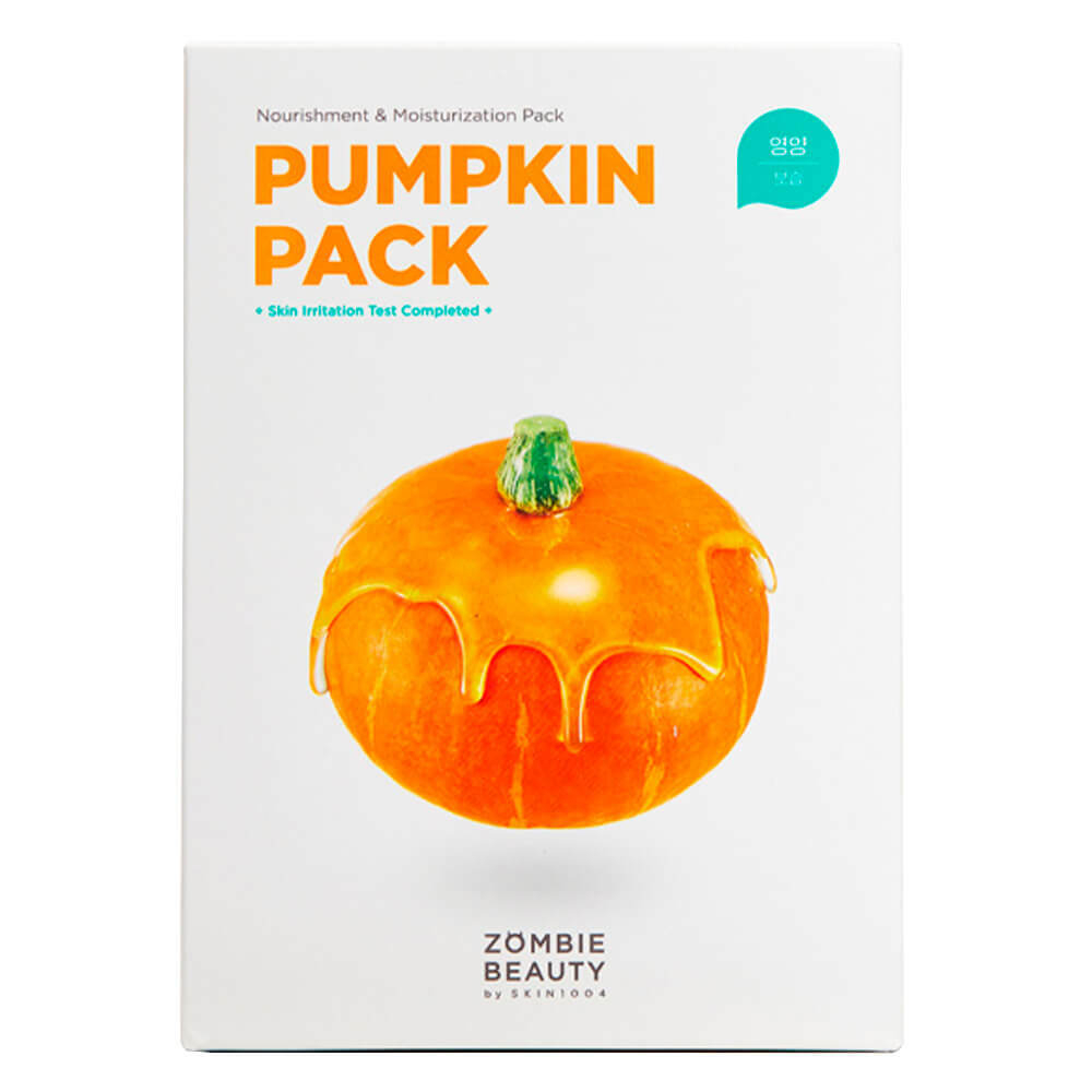 SKIN1004 Набор кремовых масок с экстрактами тыквы и меда - Zombie beauty pumpkin pack, 1шт