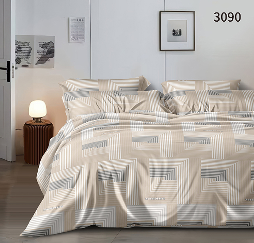 КПБ Евро с простыней на рез. 160х200 БЯЗЬ "БР35"