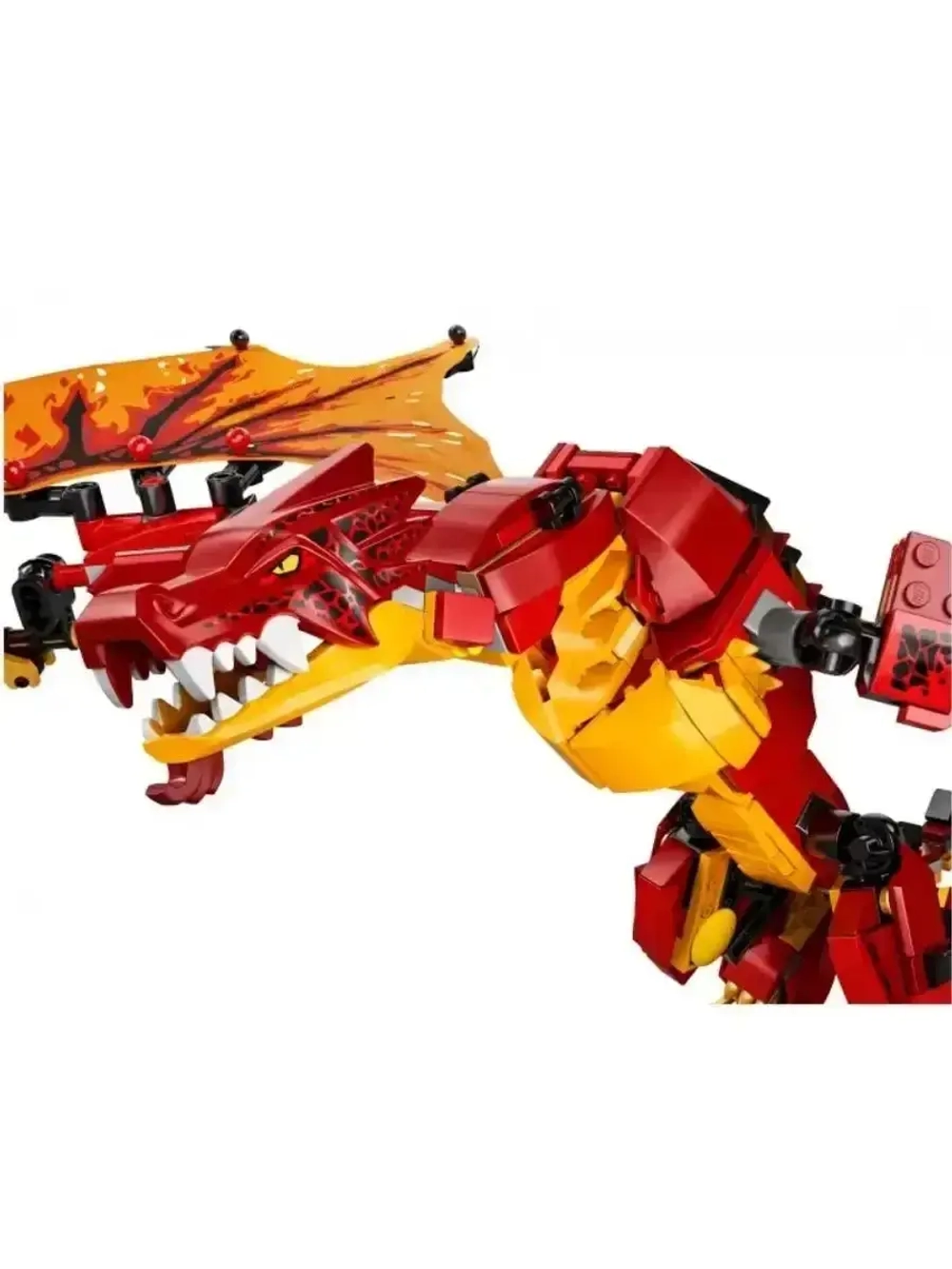 Конструктор Ниндзя Атака огненного дракона 563 детали 07080