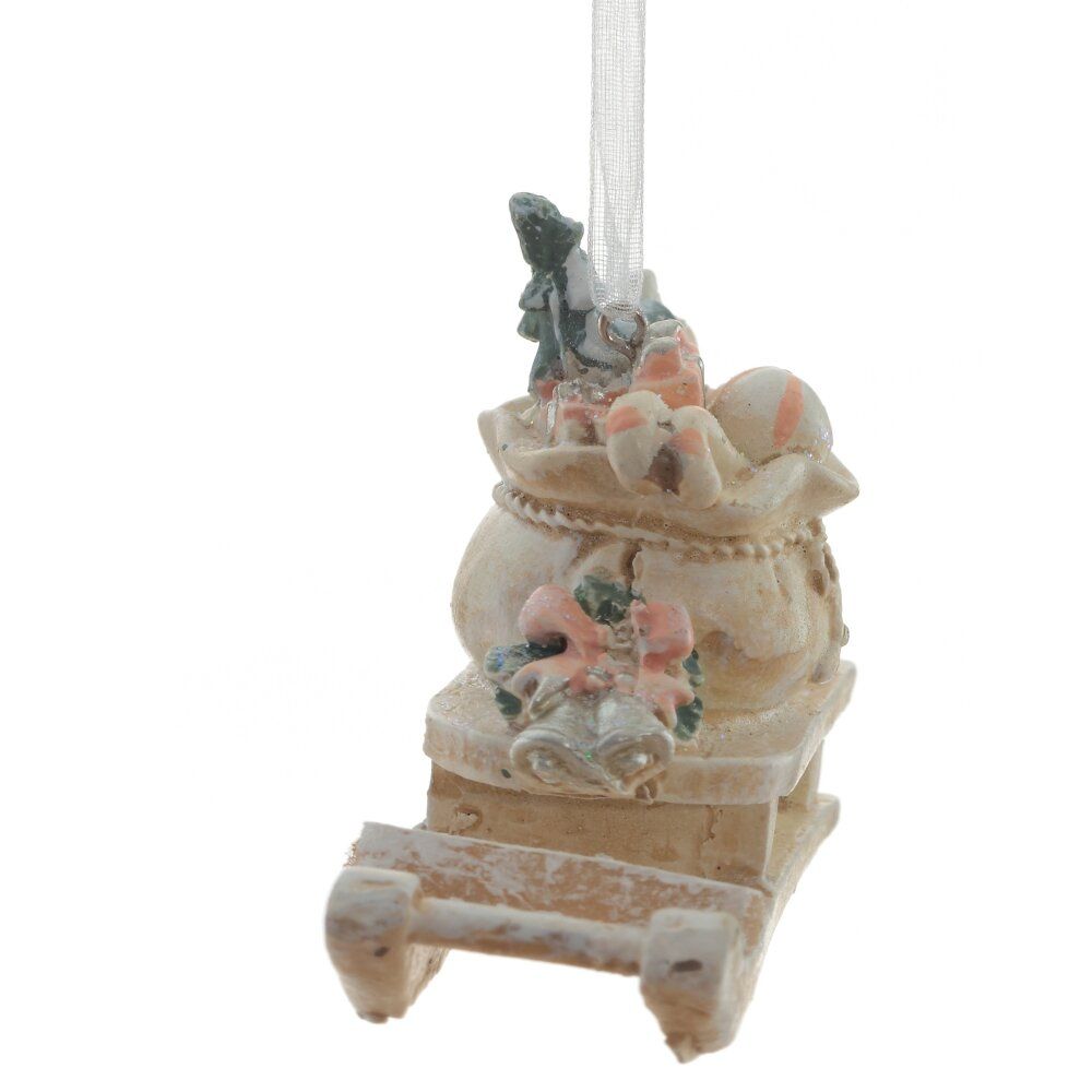 GAEM Изделие декоративное подвесное "Сани", L7 W3 H5,5 см