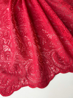 Вышивка с пайетками (Красная) новая