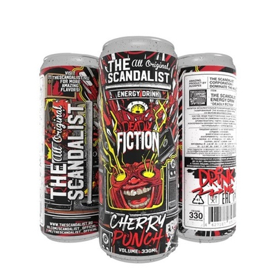 Энергетик The Scandalist - Deadly Fiction, 330 мл