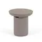 Журнальный столик из бетона Taimi Ø50 см серый