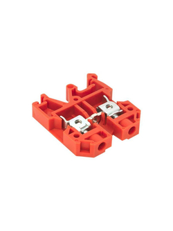 Колодка клеммная JXB-2.5/35 (25а) крас. EKF plc-jxb-2.5/35r