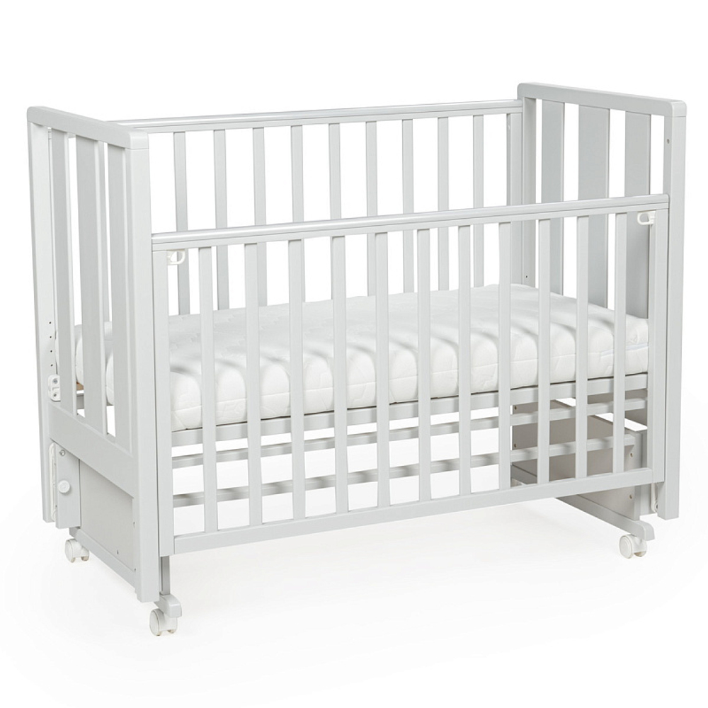 Детская кроватка Bebizaro Heirloom New маятник универсальный без ящика серый