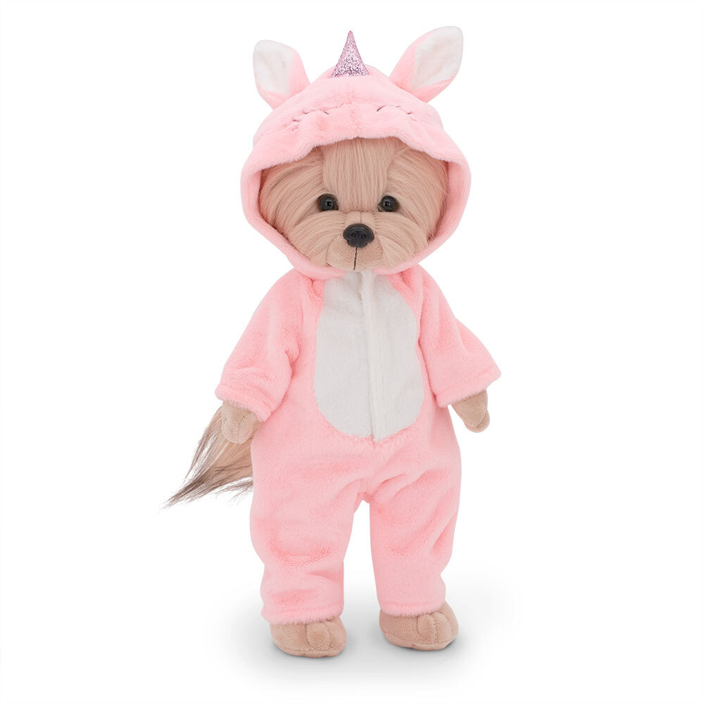 Мягкая игрушка Orange Toys Lucky Doggy Yoyo: Единорожек С каркасом 37см, коробка 44 см