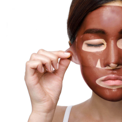 Petitfee Cacao Energizing Hydrogel Eye Mask Разглаживающ. гидрогелевая маска д/лица с экстрактом какао