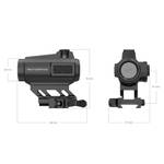 Коллиматорный прицел Vector Optics Maverick-II Plus 1x22 DB (закрытый, точка 2 МОА, Weaver, кратность 1х, IPX4)