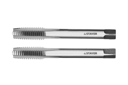 Комплект метчиков MASTER сталь 9ХС М8х1 25 2 шт. Stayer 28025-08-1.25-H2