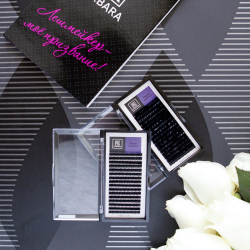 BARBARA Чёрные ресницы "Elegant" МИКС