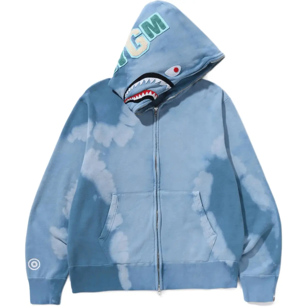 A Bathing Ape Bathing Ape Tie Dye Zip Fastening Худи